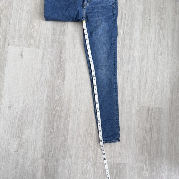 American Eagle Jeans Skinny Next Level Stretch Blue Women's Size 2 EUC - Picture 10 of 13